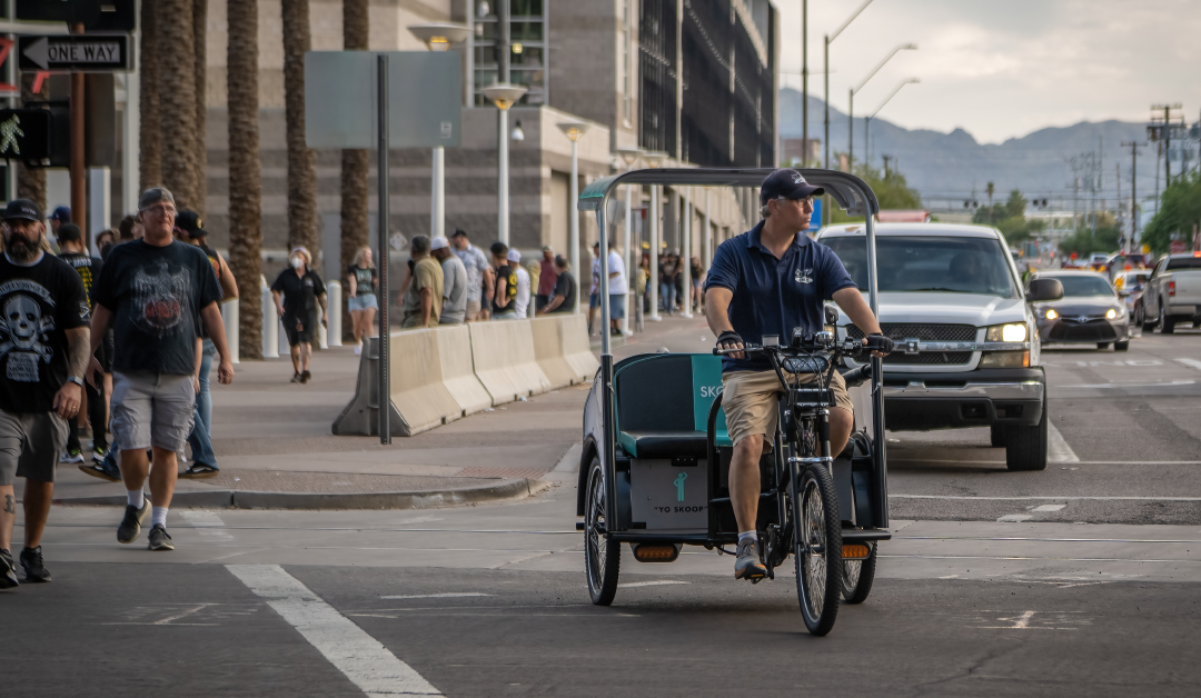 Agile and Mobile – Pedicabs Work the Big Events